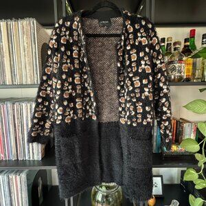 Le Fée Verte - Leopard Print Cardigan/Duster